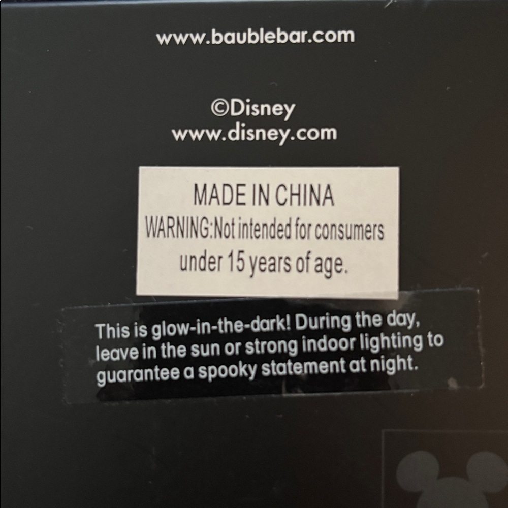 BaubleBar Disney Mickey Skeleton Earrings - Picture 3 of 4